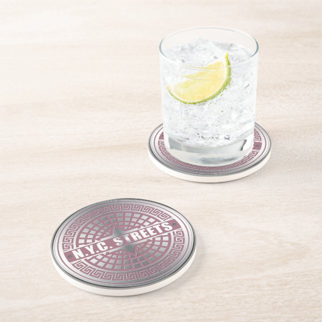 Dessous De Verre En Grès Couvertures de trouNYC (Côté)