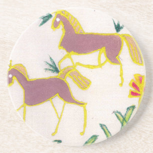 Dessous De Verre En Grès Créez votre propre Unicorne Flora Power Cute Aesth