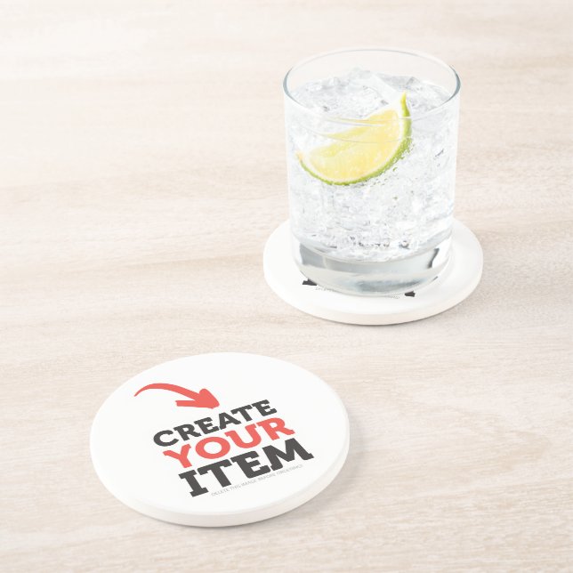 Dessous De Verre En Grès CRÉEZ-VOUS-MÊME DIY Personnalisez votre design (Côté)