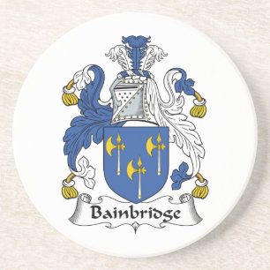 Dessous De Verre En Grès Crête de famille de Bainbridge
