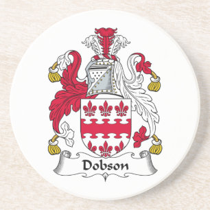 Dessous De Verre En Grès Crête de famille de Dobson
