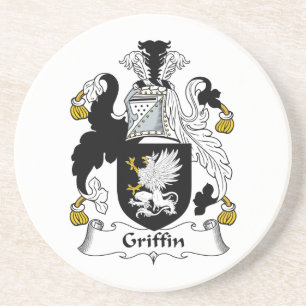 Dessous De Verre En Grès Crête de famille de griffon