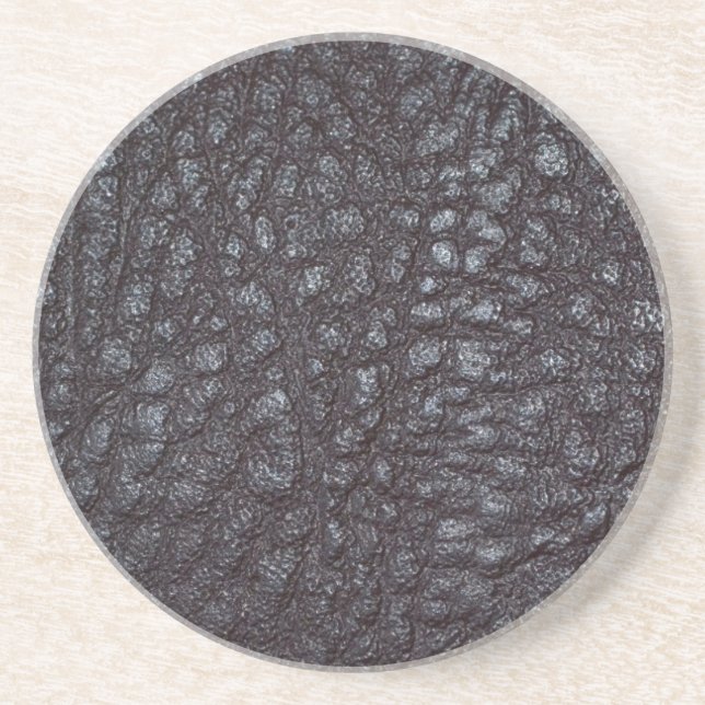 Dessous De Verre En Grès Cuir texturisé usé (Devant)