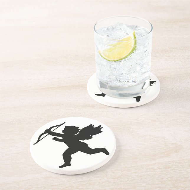 DESSOUS DE VERRE EN GRÈS CUPID (Côté)
