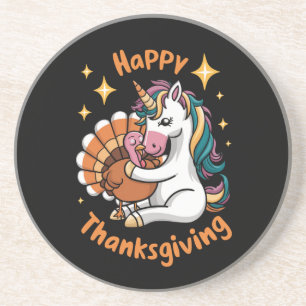 Dessous De Verre En Grès Cute Unicorn Accrocs Turquie Bons thanksgivings fi