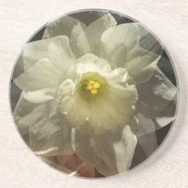 Dessous De Verre En Grès Daffodil Dreams (Devant)