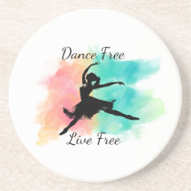 Dance Free Live Free Dance Keychain