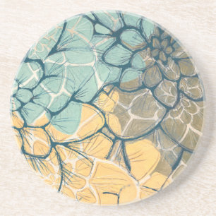 Dessous De Verre En Grès Danse I de dahlia