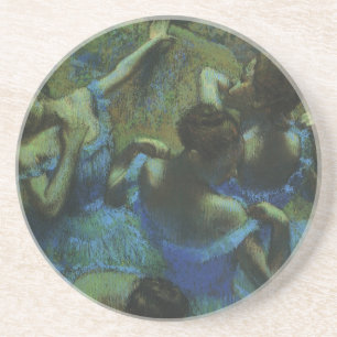 Dessous De Verre En Grès Danseurs bleus par Edgar Degas, Impressionnisme Vi