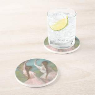 Dessous De Verre En Grès Danseuses en rose Edgar Degas