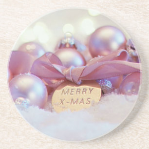 Dessous De Verre En Grès Décoration de l'ornement de Noël