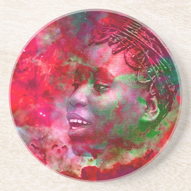 Dessous De Verre En Grès Déesse du feu (Devant)