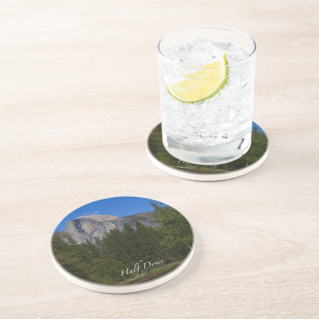 Dessous De Verre En Grès Demi-dôme (Côté)