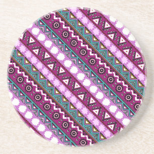 Dessous De Verre En Grès Design motif coloré