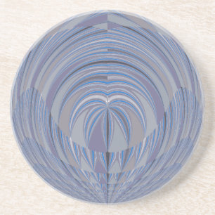 Dessous De Verre En Grès Design sans couture du grand coeur