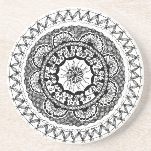 Dessous De Verre En Grès Dessous de verre de boissons de grès de Zendala l