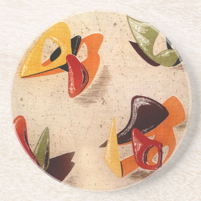 Dessous De Verre En Grès Dessous de verre de grès : AMIBE 1 - BOUILLOIRE DE (Devant)
