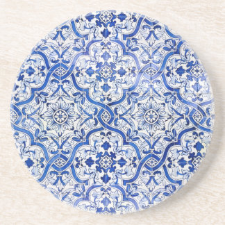 Dessous De Verre En Grès Dessous de verre de grès d'Azulejo