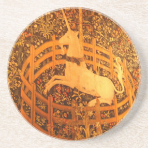 Dessous De Verre En Grès Dessous de verre de grès de licorne de cloîtres