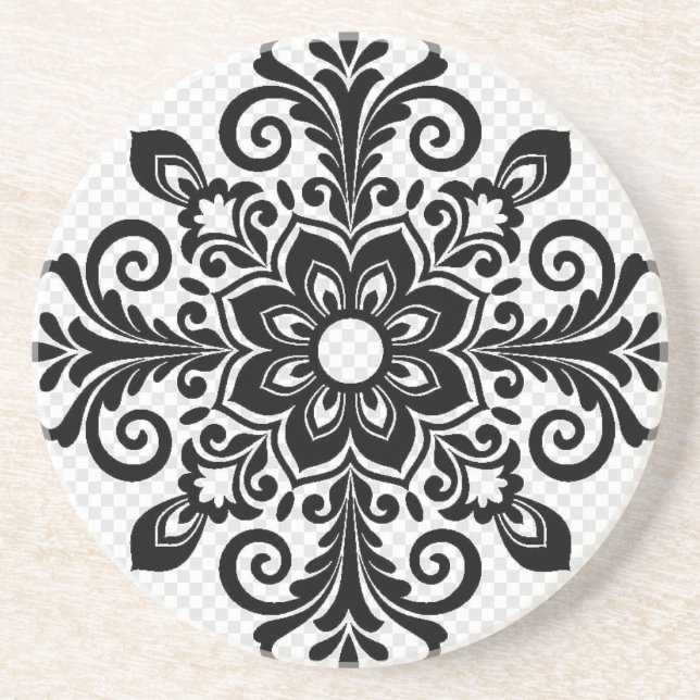 Dessous De Verre En Grès Dessous de verre de grès et belle conception (Devant)