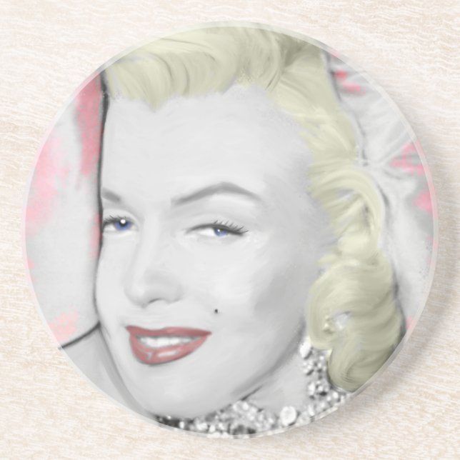 Dessous De Verre En Grès Diamants (Devant)