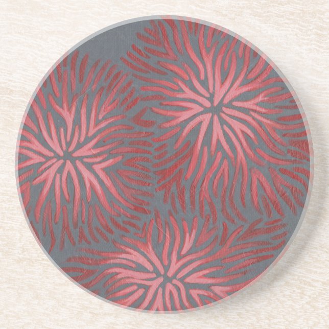 Dessous De Verre En Grès Dianthus II 2-up (Devant)