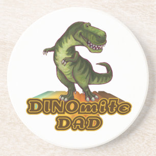 Dessous De Verre En Grès Dinomite Papa