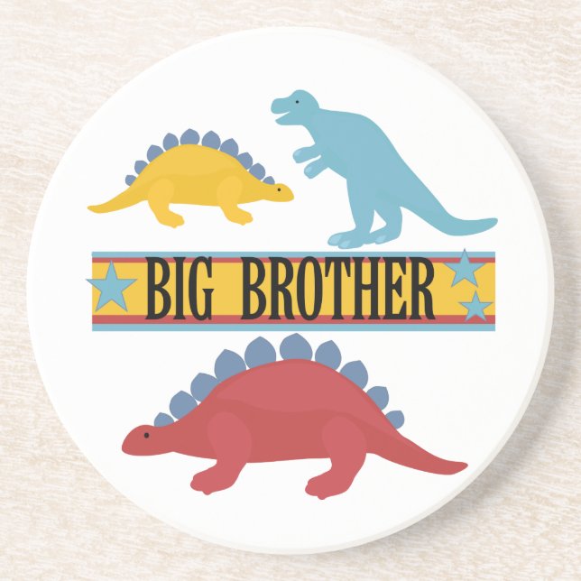 Dessous De Verre En Grès Dinosaur Big Brother (Devant)