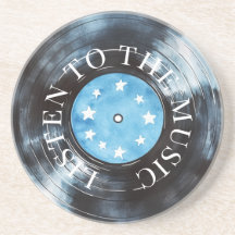 Disque de musique Aqua Blue Black