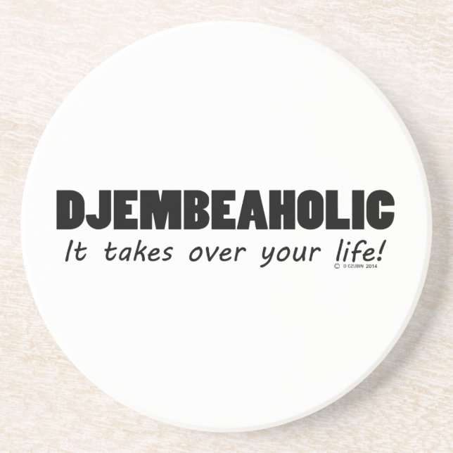 Dessous De Verre En Grès Djembeaholic (Devant)