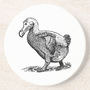Dessous De Verre En Grès Dodo Bird