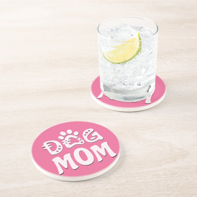 Dessous De Verre En Grès Dog (Côté)