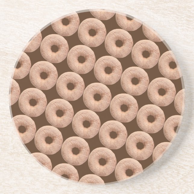 DESSOUS DE VERRE EN GRÈS DONUTS 4 (Devant)
