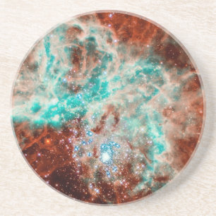 Dessous De Verre En Grès Doradus Nebula Planètes de naissance