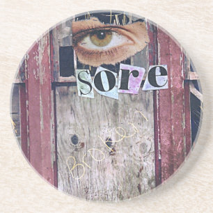 Dessous De Verre En Grès douleur oculaire