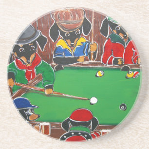 DESSOUS DE VERRE EN GRÈS DOXIE BILLARD