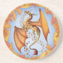 Dragon d'Orange d'Automne Nature Imaginaire Art