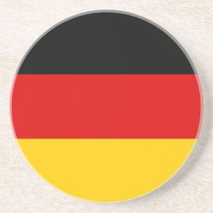 Dessous De Verre En Grès Drapeau allemand