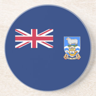 Dessous De Verre En Grès Drapeau des îles Falkland