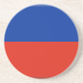 Dessous De Verre En Grès Drapeau du Haïti