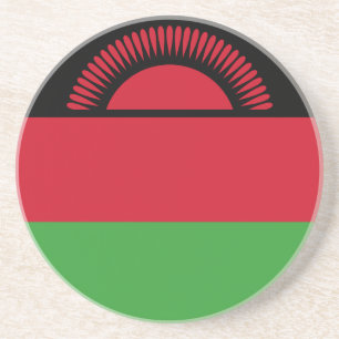 Dessous De Verre En Grès Drapeau du Malawi