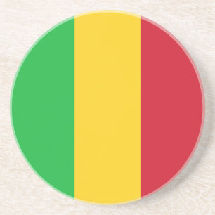 Dessous De Verre En Grès Drapeau du Mali