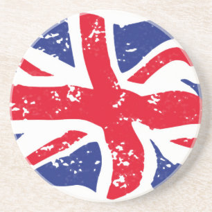 Dessous De Verre En Grès Drapeau du Royaume-Uni