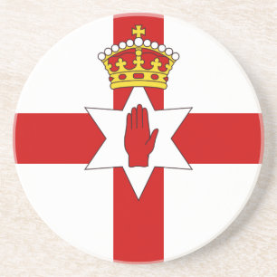 Dessous De Verre En Grès Drapeau d'ulster d'Irlande du Nord