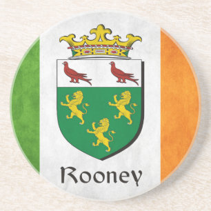 Dessous De Verre En Grès Drapeau irlandais Rooney