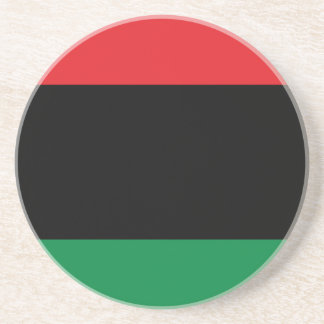 Dessous De Verre En Grès Drapeau panafricain