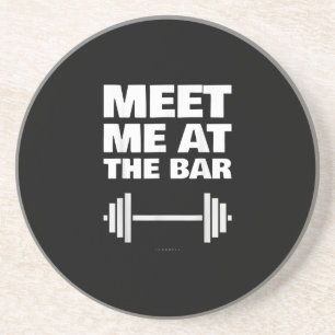 Dessous De Verre En Grès Drôle Salle De Fitness Ts Me Retrouvez Au Bar Gym