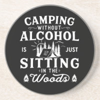Drôle slogan camper camping à boire des paroles