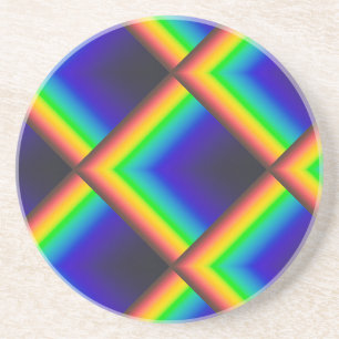 Dessous De Verre En Grès Échelles de spectre solaire