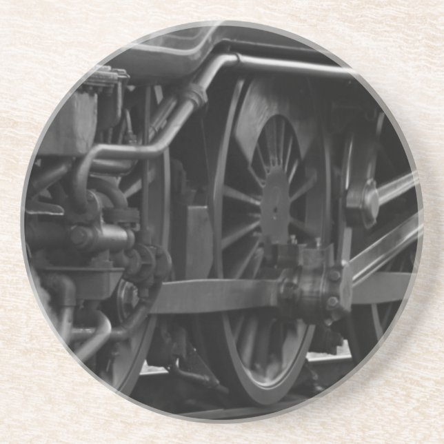 Dessous De Verre En Grès École de mécanique de locomotives (Devant)